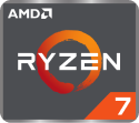 Logo AMD Ryzen 7